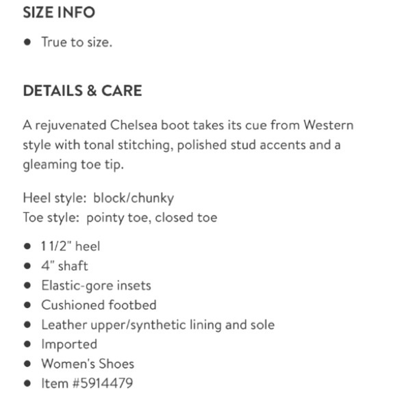 MARC FISHER*Yami Chelsea Boots*Natural Suede**$210 - Picture 6 of 8